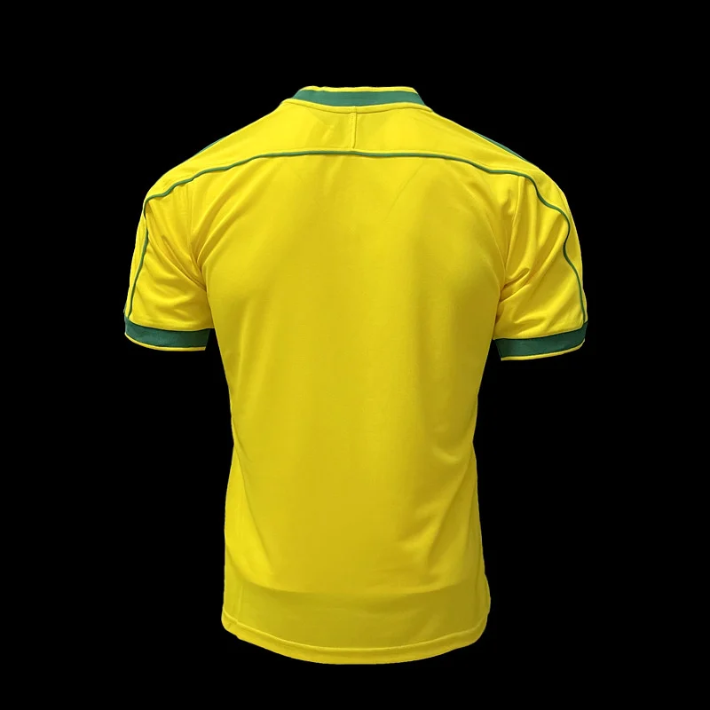 Brésil Maillot Rétro 1998 - Vue 2